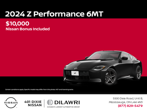 Get the 2024 Nissan Z Today!