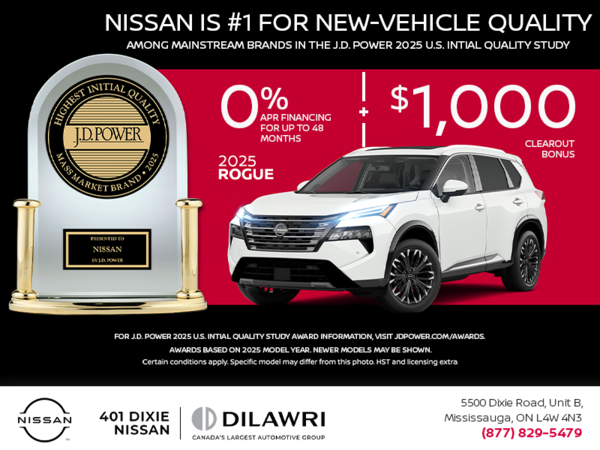 Get the 2025 Nissan Rogue Today!