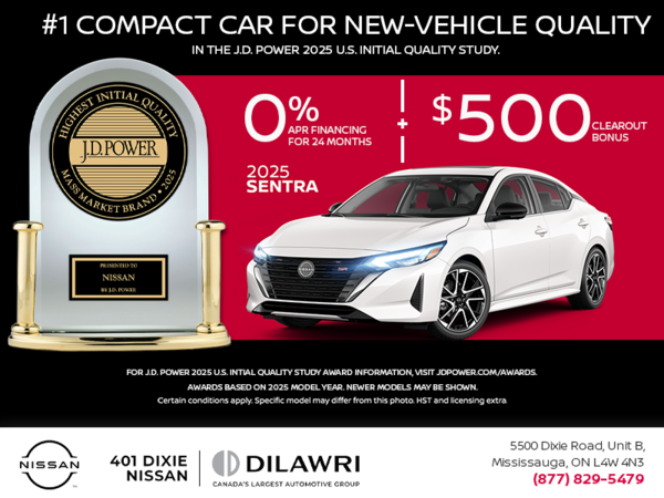 Get the 2025 Nissan Sentra Today!