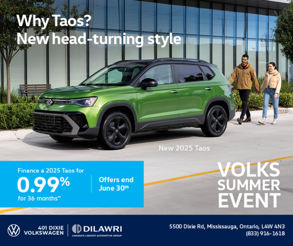 Get the 2025 Volkswagen Taos