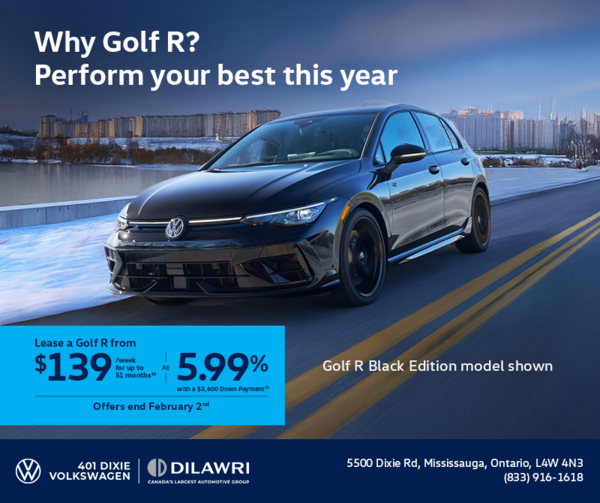 Get the 2026 Volkswagen Golf R