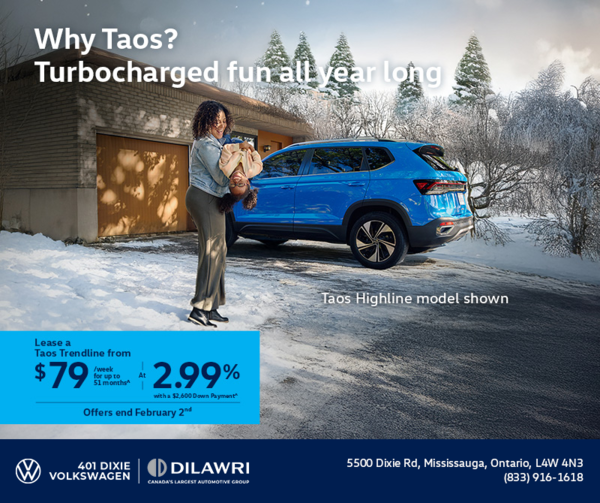 Get the 2026 Volkswagen Taos
