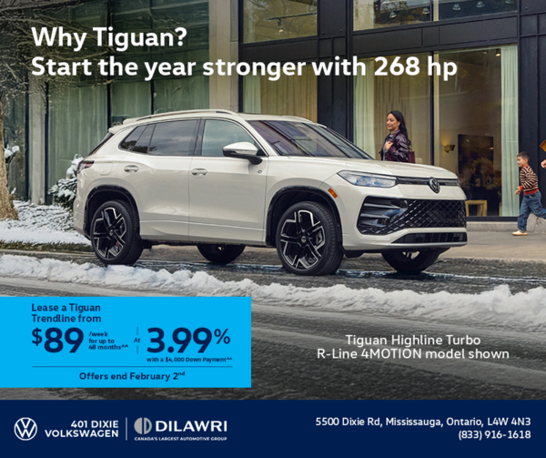 Get the 2026 Volkswagen Tiguan