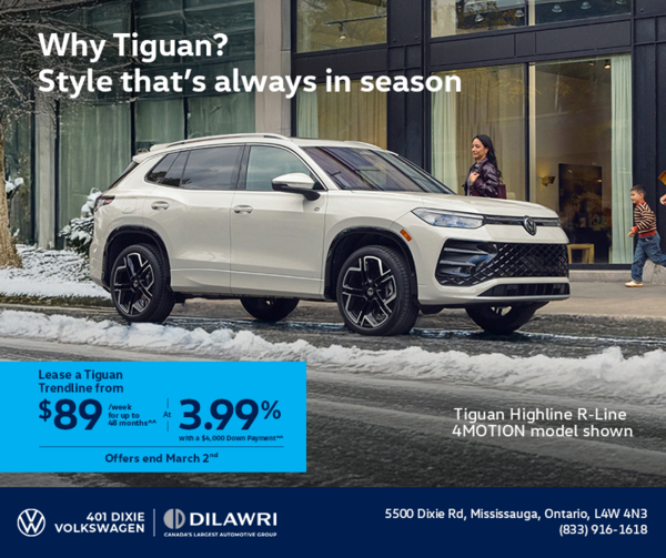 Get the 2026 Volkswagen Tiguan