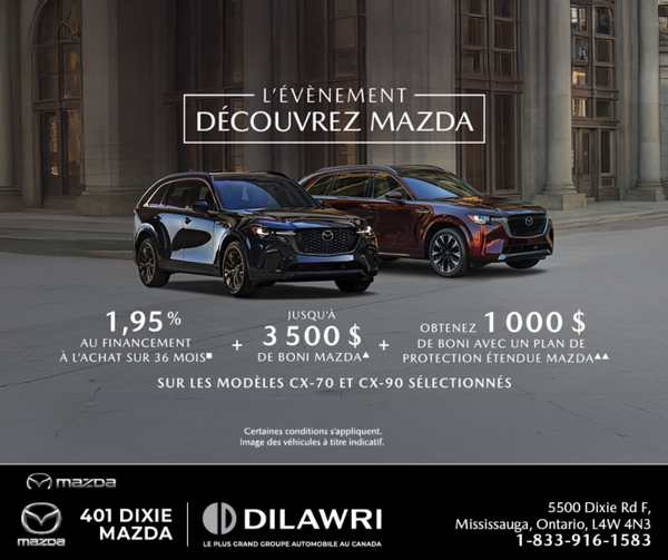 L'événement Découvrez Mazda