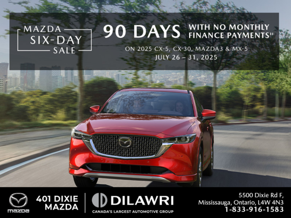 The Mazda Six-Day Sale