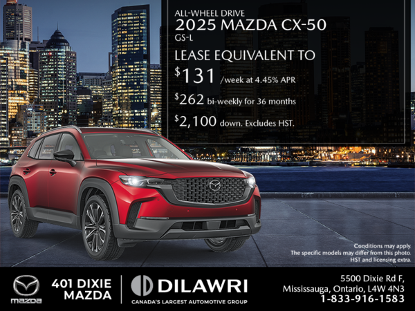 Get the 2025 Mazda CX-50