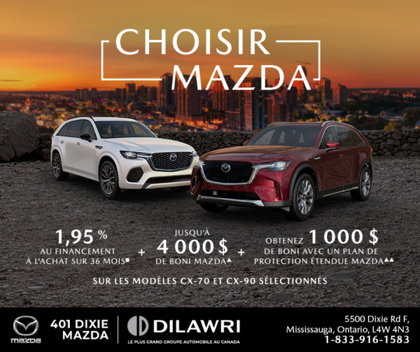 L'événement Choisir Mazda