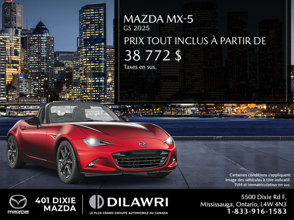 Procurez-vous le Mazda Mx-5 2024