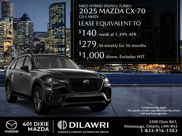 Get the 2025 Mazda CX-70 MHEV