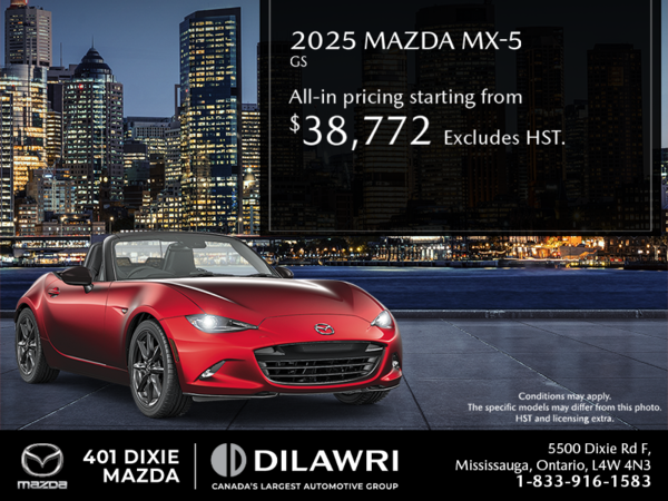 Get the 2025 Mazda MX-5