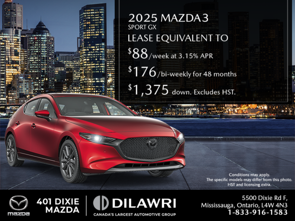 Get the 2025 Mazda 3 Sport