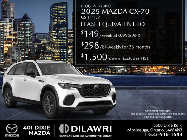 Get the 2025 Mazda CX-70 PHEV