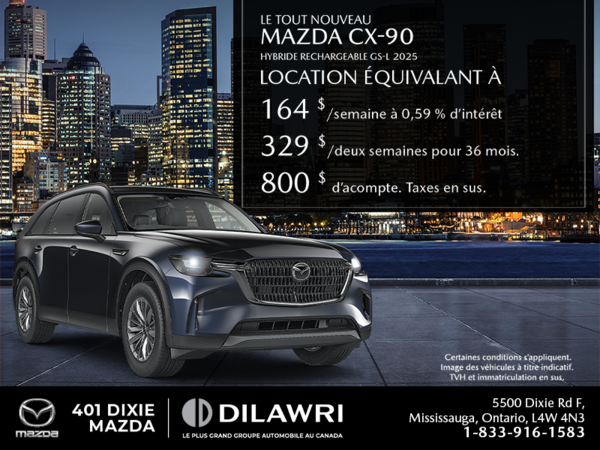 Procurez-vous le Mazda Cx-90 Phev 2025