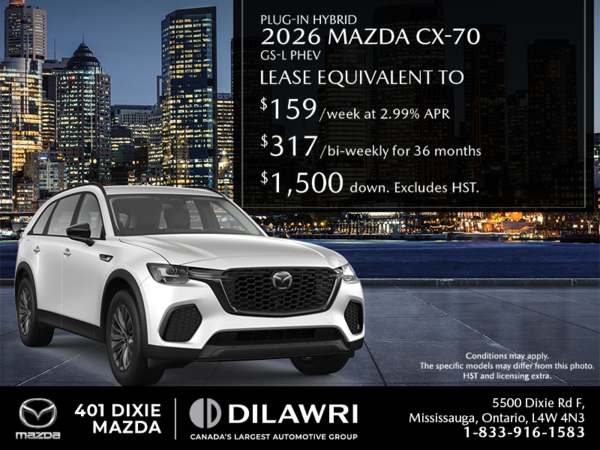 Get the 2026 Mazda CX-70 PHEV