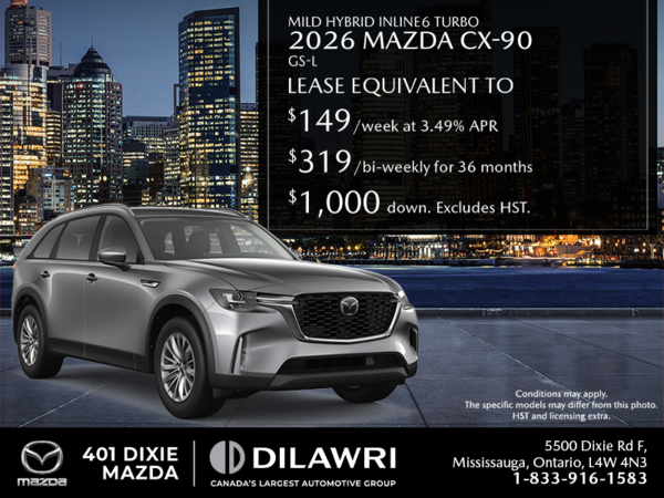 Get the 2026 Mazda CX-90 Mild Hybrid