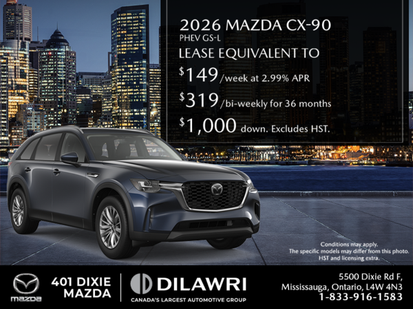 Get the 2026 Mazda CX-90 PHEV