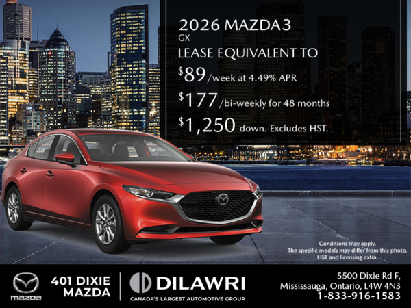 Get the 2026 Mazda3