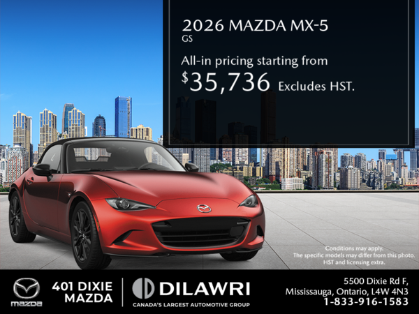 Get the 2026 Mazda MX-5