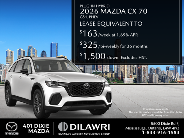 2026 Mazda CX-70 Plug-In Hybrid