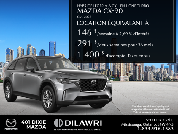 Mazda CX-90 Mild Hybrid 2026