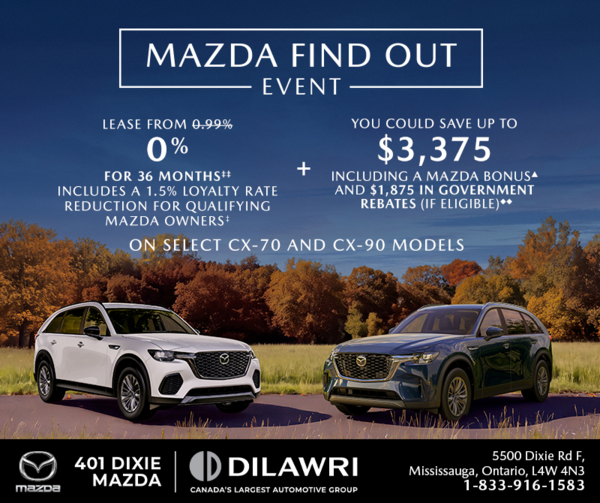 Mazda Find Out Event