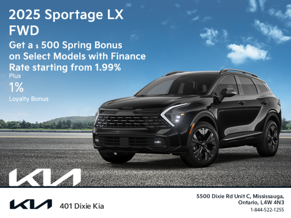 Get the 2025 Kia Sportage!