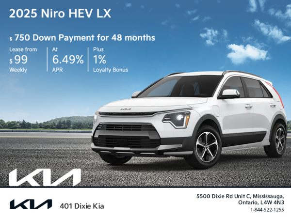 Get the 2025 Kia Niro HEV!