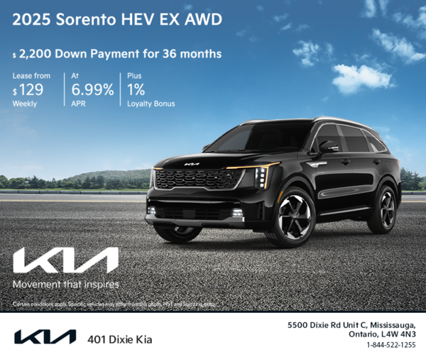 Get the 2025 Kia Sorento!