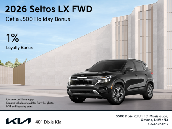 Get the 2026 Kia Seltos!
