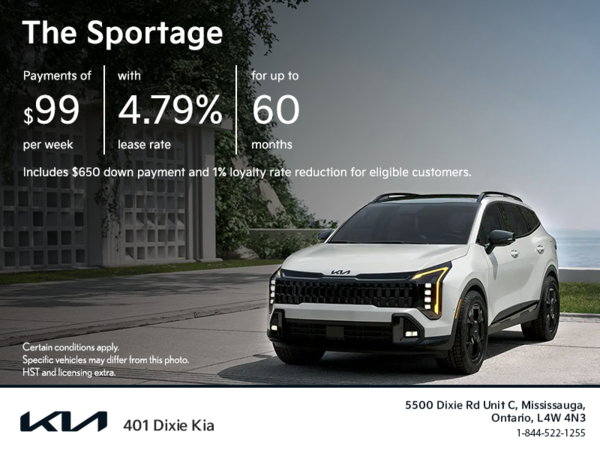 Get the 2026 Kia Sportage!