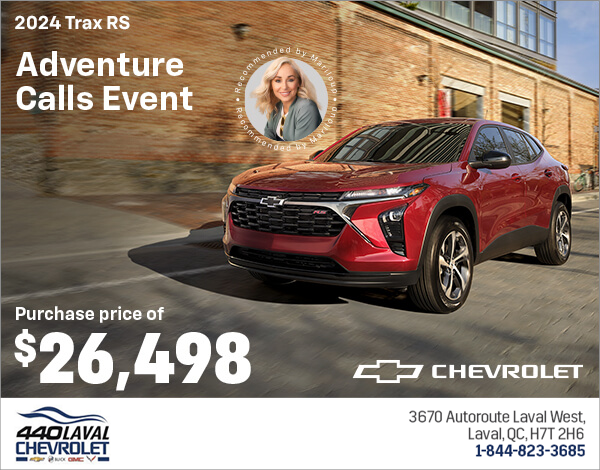 Get the 2024 Chevrolet Trax