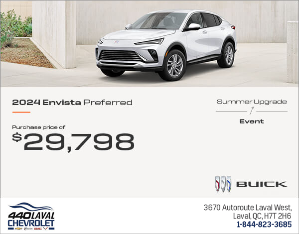 Get the 2024 Buick Envista