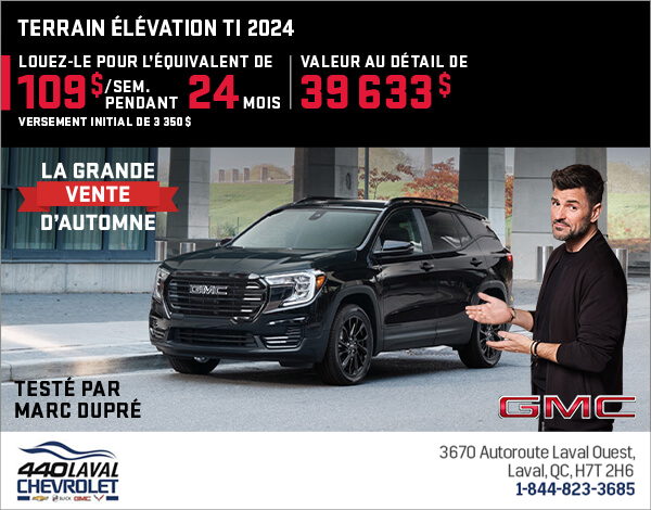 Le GMC Terrain 2024