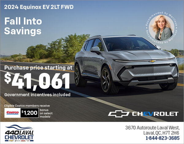 Get the 2024 Chevrolet Equinox EV