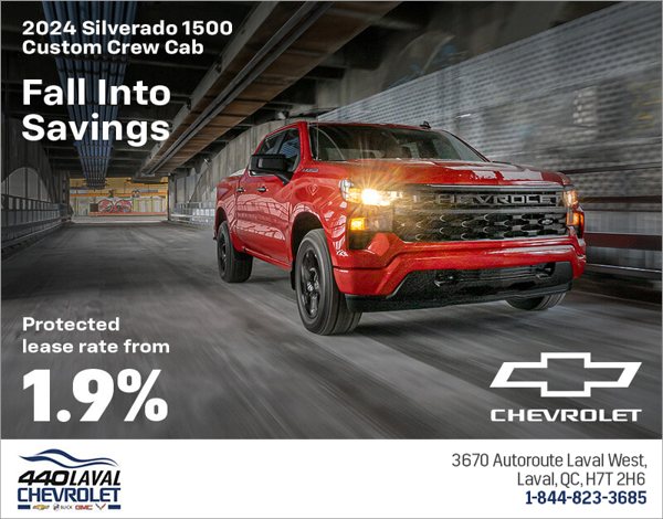 Get the 2024 Chevrolet Silverado 1500