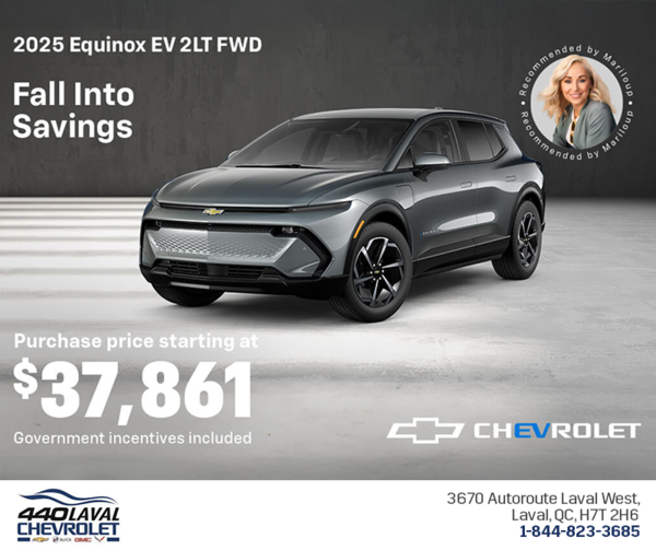 Get the 2025 Chevrolet Equinox EV