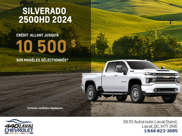 Procurez-vous le Chevrolet Silverado 1500 2024