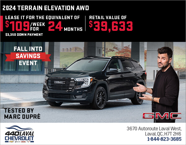 The 2024 GMC Terrain