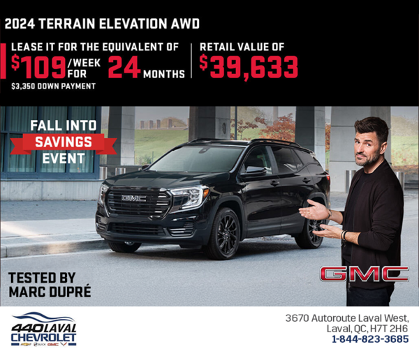 The 2024 GMC Terrain