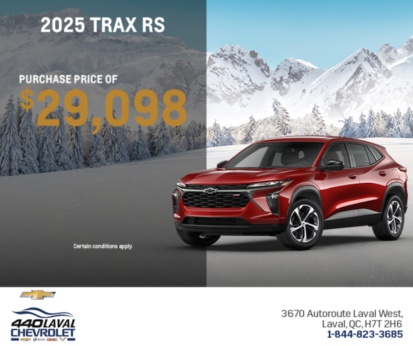 Get the 2025 Chevrolet Trax