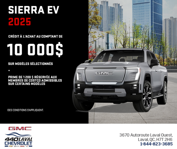 Le GMC Sierra EV 2025