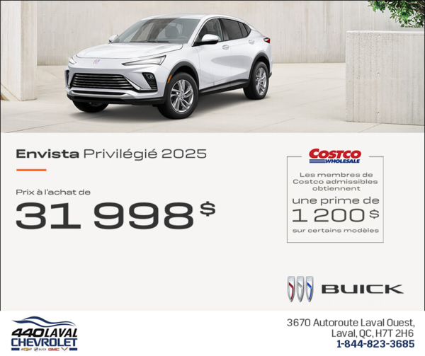 Procurez-vous la Buick Envista 2025
