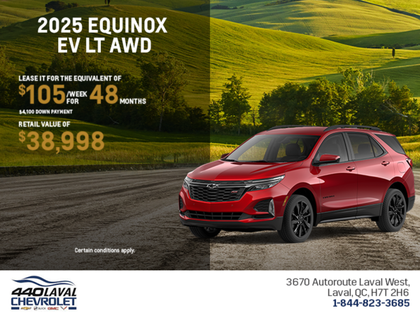 Get the 2025 Chevrolet Equinox LT AWD