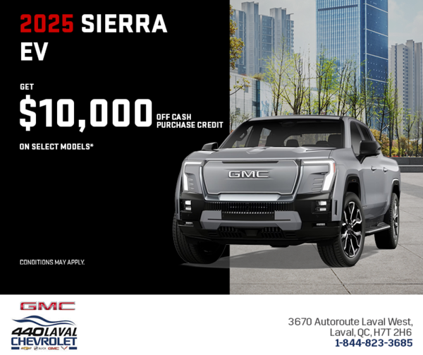 The 2025 GMC Sierra EV