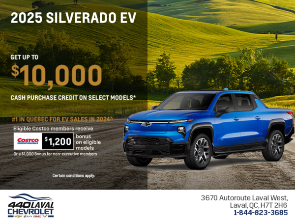 Get the 2025 Chevrolet Silverado EV