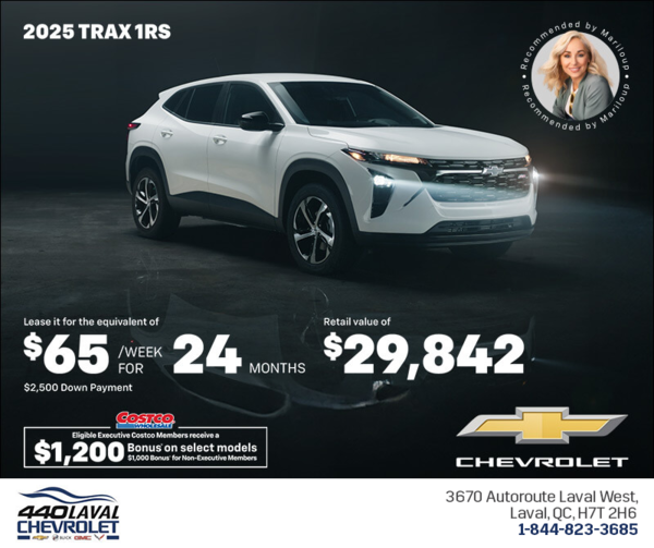 Get the 2025 Chevrolet Trax