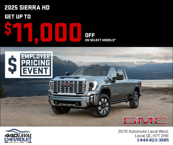 The 2025 GMC Sierra HD
