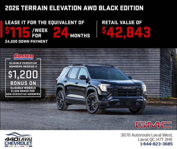 The 2026 GMC Terrain
