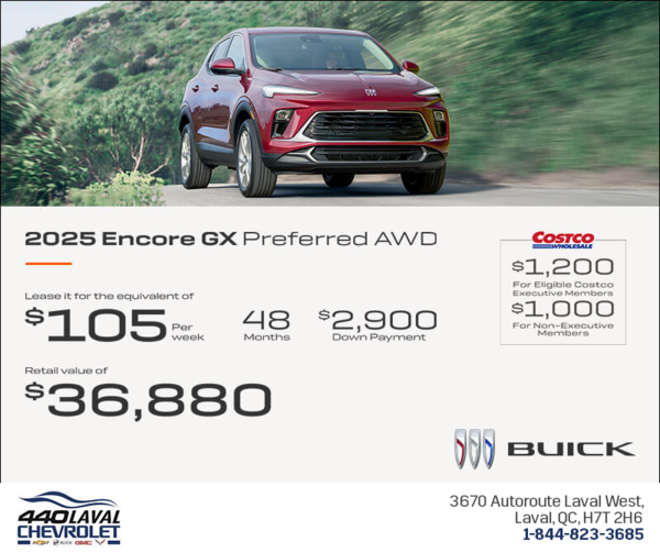 Get the 2025 Buick Encore GX